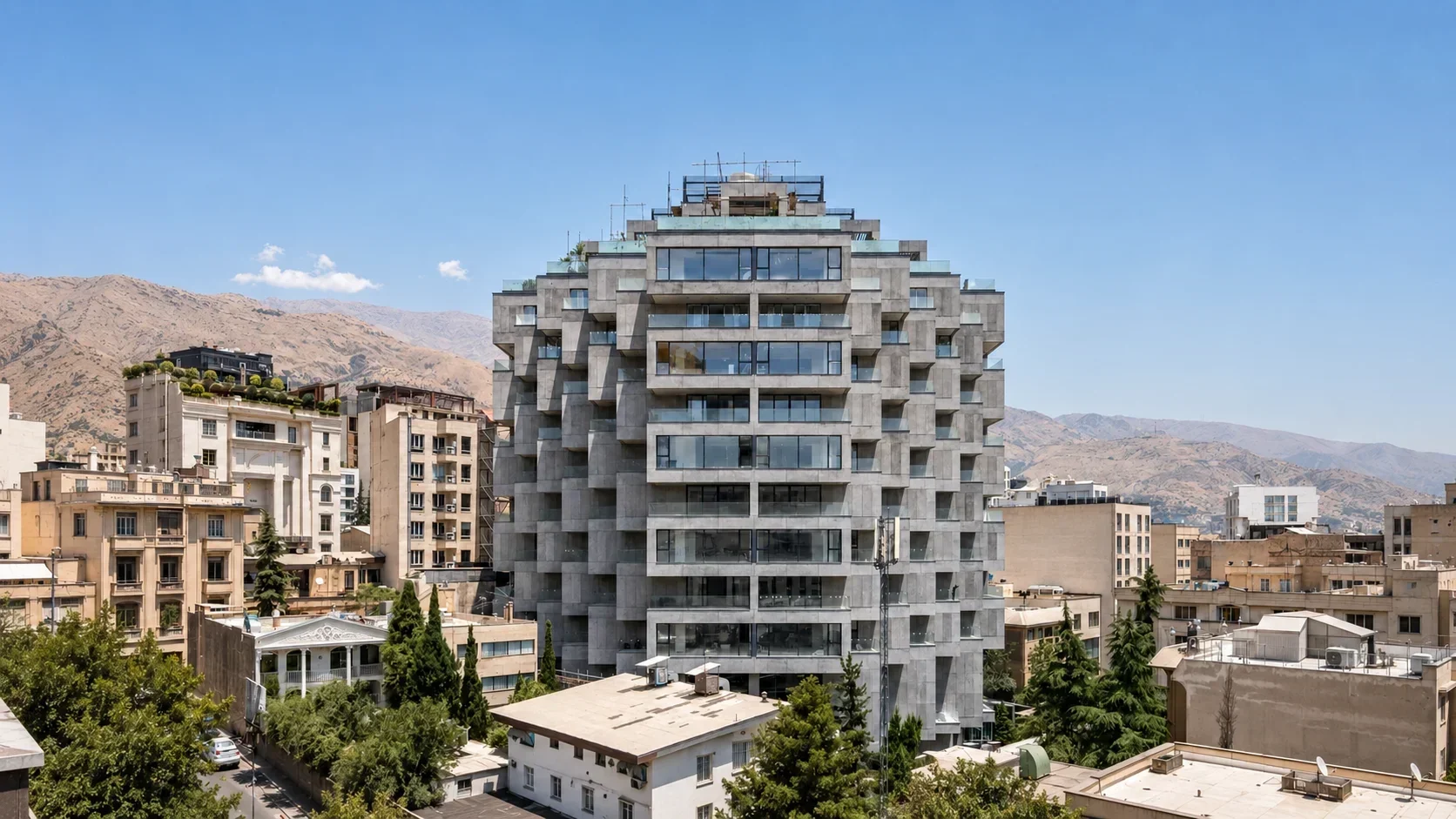 نمای گرین پارک