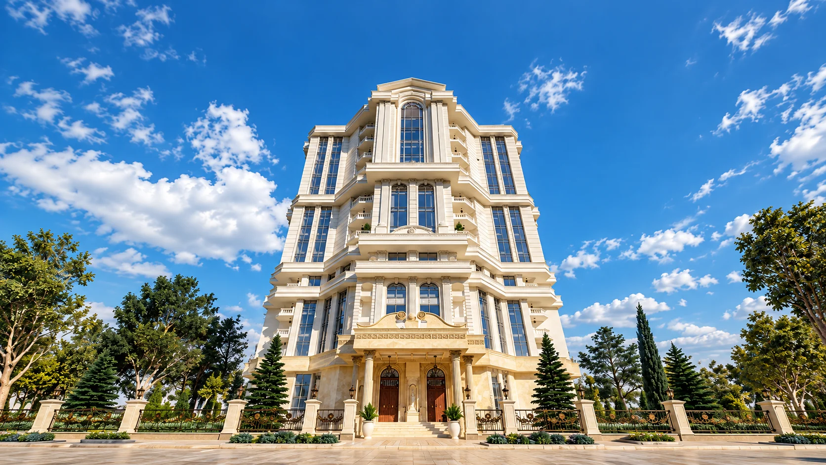 نمای نیلوفر گاردن